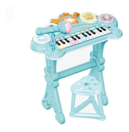 Teclado Electrónico Piano Para Niños Musical Con Micrófono