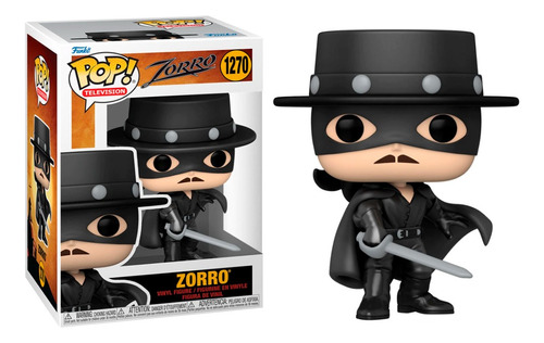 Funko Pop El Zorro Television Nuevo Original