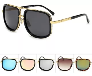 Fashion Big Frame Sunglasses Men Brand Designer Square High