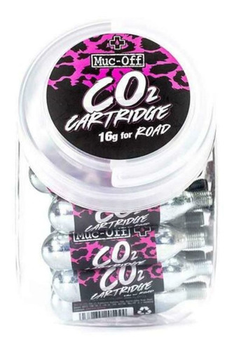 Kit Muc-off Co2 Cartridge 16g 40pcs (20118)