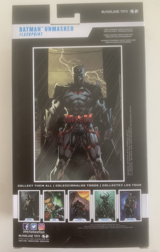 Mcfarlane Dc Multiverse Batman Thomas Wayne Unmasked (Reacondicionado)