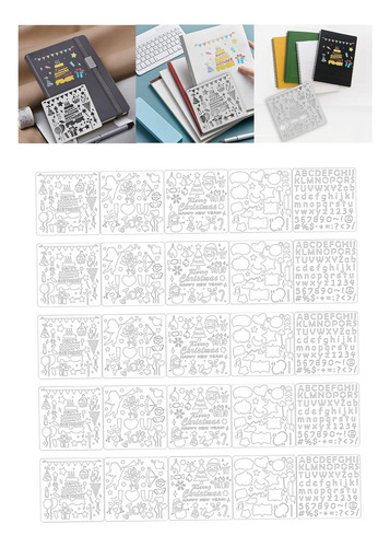 Craft Stencils - Plantilla De Dibujo Reutilizable Para