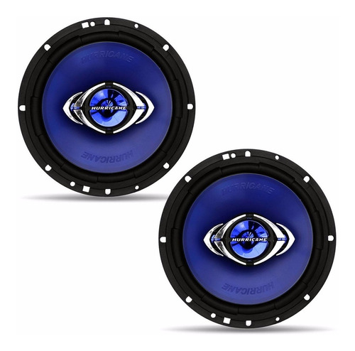 Alto Falante 6 Pol Cm6 130w Rms Hurricane Quadriaxial 4r