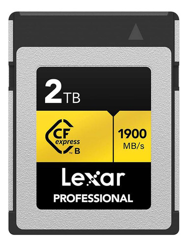 Cartao De Memoria Lexar Professional Gold Series, 2tb Type B