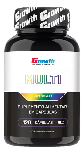 Multivitamínico 120 Cápsulas Growth Supplements