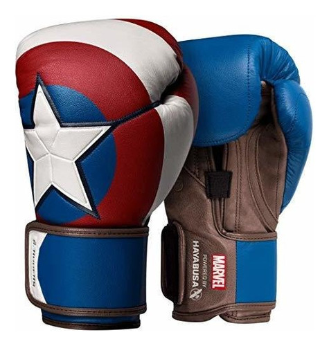 Hayabusa | Capitán América Guantes De Boxeo | Marvel Hero E