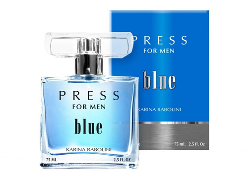 Perfume Karina Rabolini Press For Men Blue Edt 100 Ml
