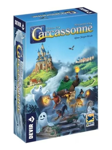 Juego De Mesa Carcassonne Niebla En Carcassonne / Diverti