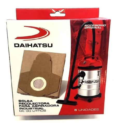 Bolsas Para Aspiradoras Originales Daihatsu 30l Pack 5 Uni