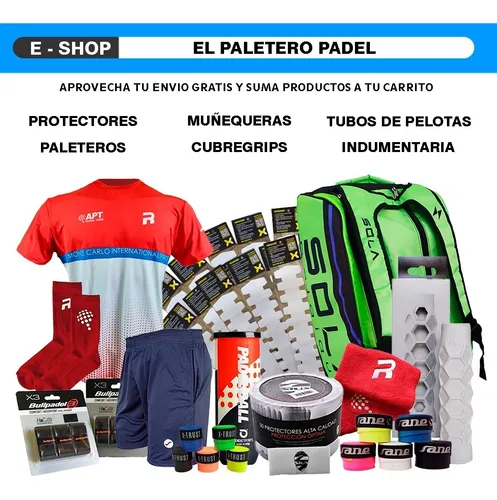 Paleta Orygen - Epic 3 Xtreme + 2 Cubre Grip + Protector