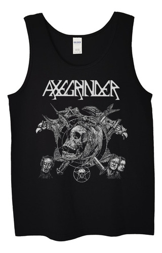 Polera Musculosa Axegrinder The Rise Of The Punk Abominatron
