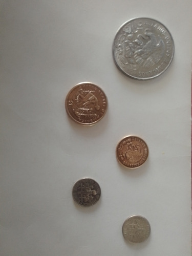 Monedas De 10,20,50 Centavos De 1997 A 2018  Moneda De 1962