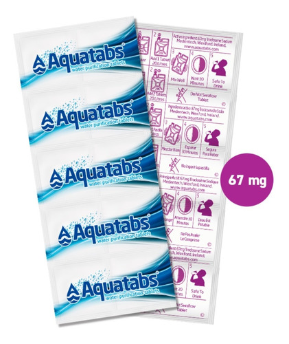 Blister 67 Mg Aquatabs (10 Tabletas) 