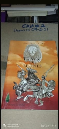 Libro Tiempo De Leones. José Soto Chica