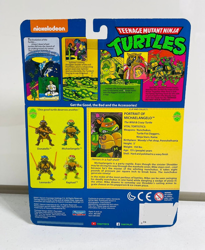Tmnt Teenage Mutant Ninja Turtles Michaelangelo 2021 (Usado)