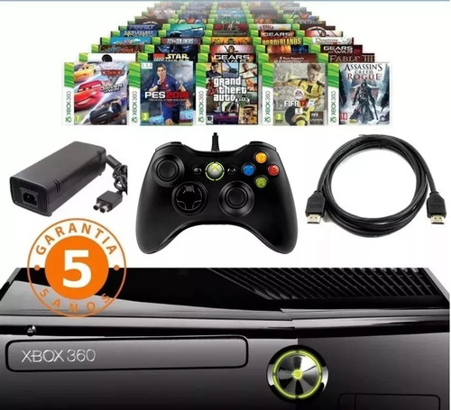 Xbox 360+1 Control+3800 Juegos Diferencia Efectivo