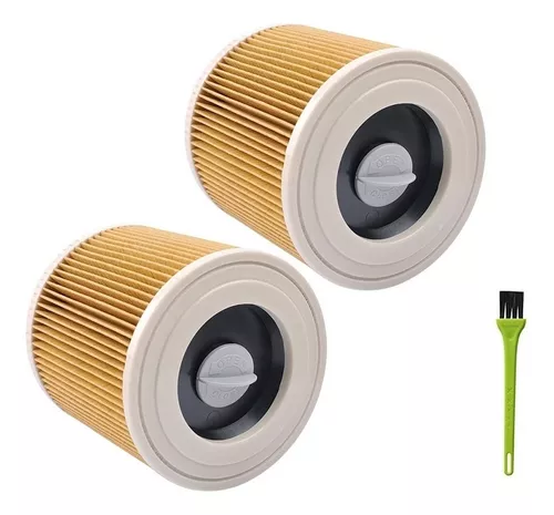  Piezas de repuesto para filtros de aspiradora para Karcher  A2004 A2054 A2204 A2656 WD2.250 WD3.200 WD3.30, accesorios para filtro de  polvo, buena estabilidad y durabilidad : Hogar y Cocina