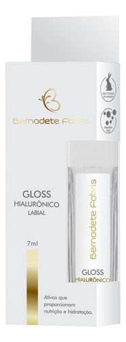 Gloss Hialurônico Labial Bernadete Fabris 7ml