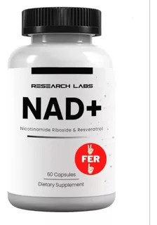 Mononucleótido De Nicotinamida Nmn Resveratrol 60 Capsulas