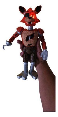 Fnaf Five Nights At Freddy's Foxy Vinil Luz Y Sonido 30cm