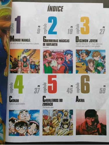 Heróis do Anime II - Mundo Mangá, Cavaleiros do Zodíaco, Digimon Jovem,  Conan, Akira e Guerreiras Mágicas de Rayearth (Discovery Publicações) eBook  : Discovery Publicações: : Loja Kindle