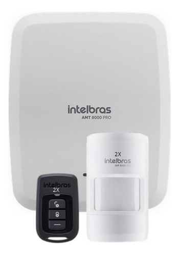 Kit Alarme Intelbras Wifi Amt 8000 Pro 2 Sensor Presença Pet