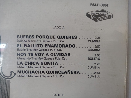 Lp Chale Martínez Y Su Grupo Sundin Cumbia 1981 Lp Cerrado (Usado)