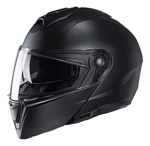 Hjc I90 Casco Integral Sólido - Negro Semiplano - Grande