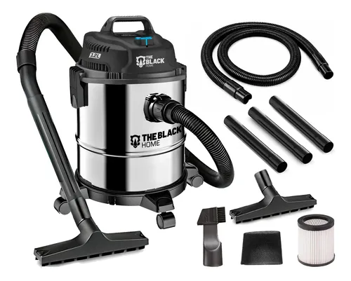 Aspirador De Pó Inox 12 Litros Turbo Versátil Eletroportátil - R$ 346,9