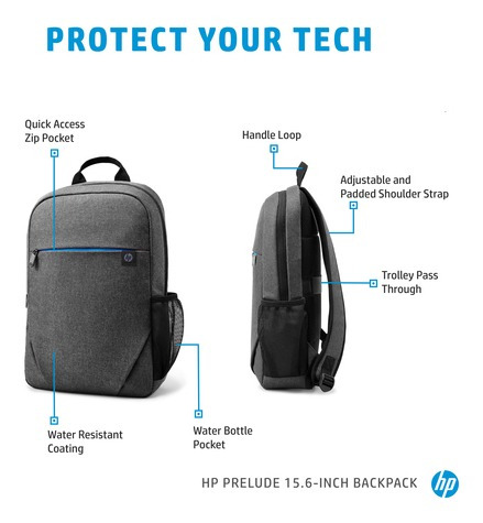 Mochila Notebook Prelude Hp 15.6 Flex Backpack -