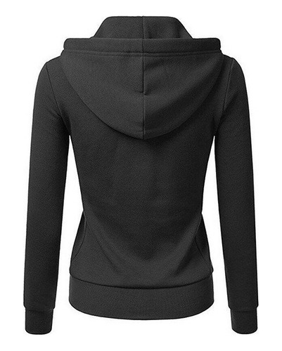 Sudadera Con Capucha Suelta De Manga Larga Para Mujer