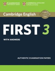 Cambridge English First 3 Student's Book With Answers