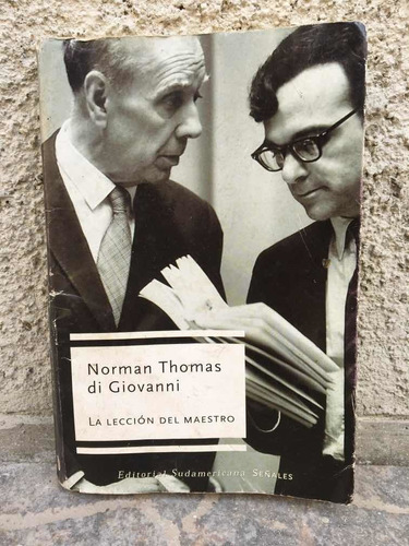 Libro La Lección Del Maestro Norman Thomas Di Giovanni