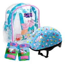 Comprar Protecciones Peppa Pig Casco Rodillera Codera- Patin El Rey