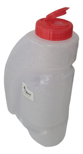 Garrafa Para Água Tritec Plastico 2 Litros Cor Branco