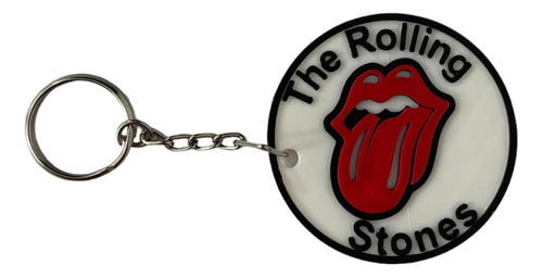 Llavero The Rolling Stones Impeso En 3d