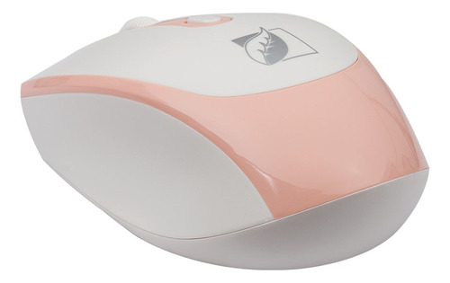 Kit Teclado Y Mouse Green Leaf Rosa Rosa