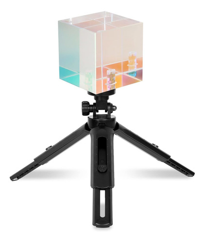 Meking Cubo Fotografia Cristal Prisma Mini Tripode Para