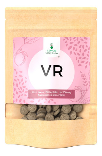 1 Vari Vr Reforzado 500 Mg. Bolsa Con 100 Tabletas (varices) Sabor Sin Sabor