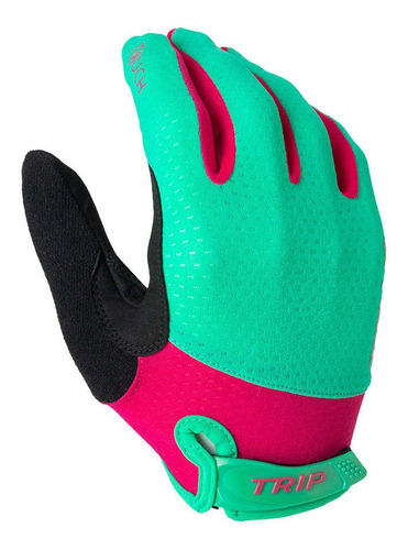 Guantes Trip Touch Gel Turq Pink Xs, S Y M