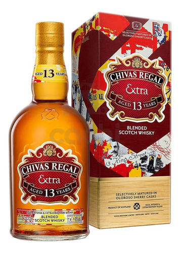 Whisky Chivas Extra 13 Años 1 Litro Con Estuche