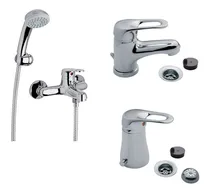 Comprar Combo Griferia Fv Arizona Monocomando Baño Completo