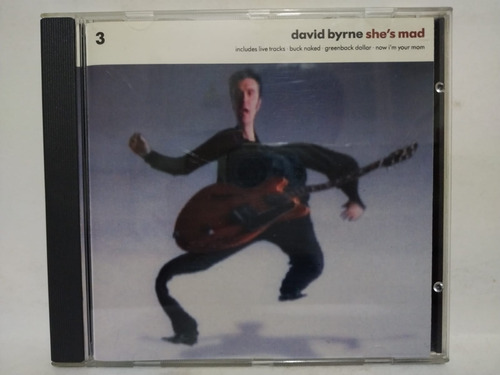 David Byrne She's Mad Cd England 1992 La Cueva Musical