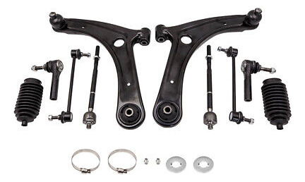 10x Suspension Kit Front Lower Control Arm Kit For Jeep  Jjr