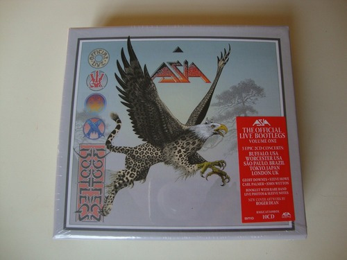 Box 10 Cd - Asia - The Official Live Bootlegs Vol 1 - Import