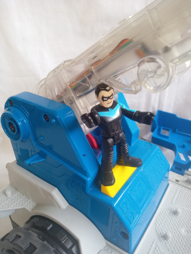 Imaginext Comandó Movil De La Justicia Sonido Y Movimiento (Usado)