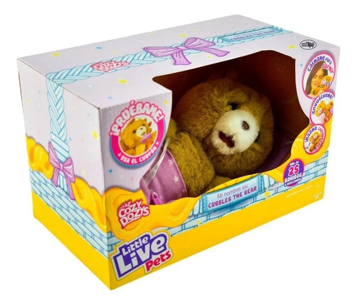 Little Live Pets Cozy Dozy Peluche Interactivo Con Sonido Ed