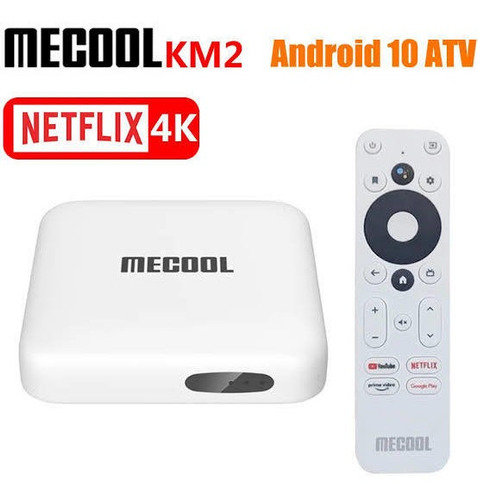 Imagen 2 de 4 de Tv Box Mecool Km2 Netflix 4k Mejor Que Xiaomi Mi Box S