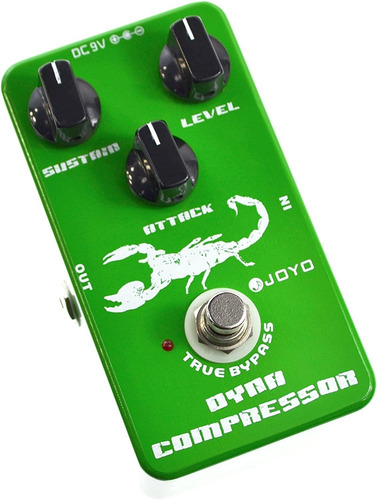 Pedal De Efectos De Guitarra Con Compresor Dinámico Jf...