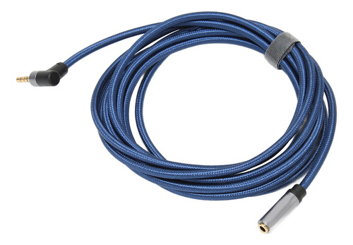 Cable Hembra De 3,5 Mm A 4 Polos, Extensión En Ángulo Recto